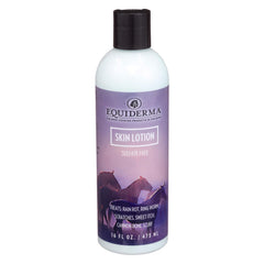 EQUIDERMA lotion peau cheval, bouteille 16oz, hydratation douce pour le pelage.