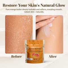 Base naturelle pour baume à lèvres DIY avec Era of Nature mangue cru.