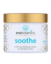 Era Organics crème-relief-rougeur visage, flacon élégant pour apaisement rapide des rougeurs.