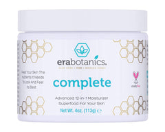 Era Organics Crème Visage Manuka Honey en bouteille : soin nourrissant pour peau équilibrée.