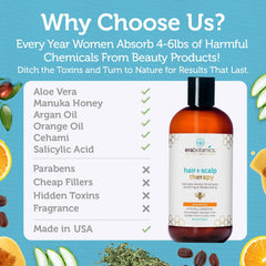 Huile d argan et aloe vera dans le Shampoing Manuka Honey pour nourrir les cheveux