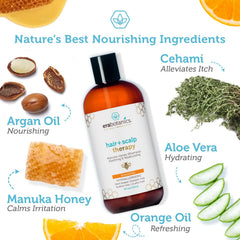 Texture douce du Shampoing Manuka Honey Era Organics facilitant l application