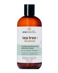 Era Organics Purifiant Arbre à Thé Visage - bouteille, nettoyage purifiant et fraîcheur durable.