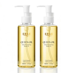 ERAE Queen Oil – bouteille 120 ml prête pour l'hydratation quotidienne.