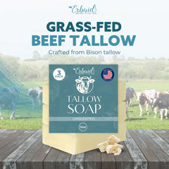 Savon Erbaid tallow boeuf etats-unis artisanal: fabrication artisanale.