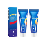 Gros plan sur le flacon du gel correcteur Eroxox, application facile et douce