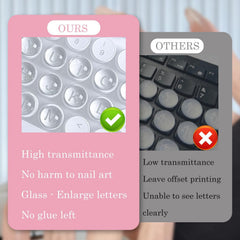 ERRECI kit complet 128 touches avec pinces et colle gel, pose simple.