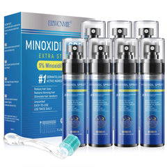 ERWCNMIE Spray Minoxidil 5% – bouteille pratique pour cheveux et barbe