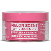 Esha Slick N Slay: gel coiffant pour tresses, bouteille 5oz, tenue longue durée.