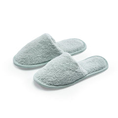 Chaussons ESKYMODE en coton pour femmes, couleur Seafoam, confort doux et séchage rapide.