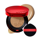 Espoir Be Velvet Cushion emballage compact pour une couvrance naturelle rapide.