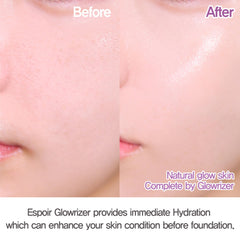 Espoir Glowrizer texture-meltante : absorption rapide et peau lisse