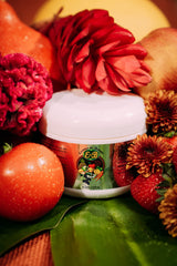 Essence de Beaute application crème collagène, texture nourrissante après la douche.