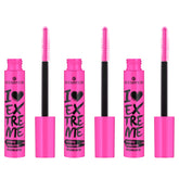 Essence I Love Extreme Crazy Volume Mascara pack 3 – étui élégant, volume spectaculaire