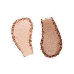 Palette Essence Contouring Duo, compacte et portable pour retouches nomades.
