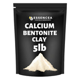 Essencea Calcium Bentonite – poudre pure pour un nettoyage en profondeur de la peau.