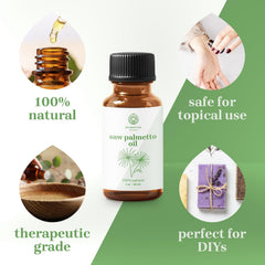 Essential Delights Saw Palmetto Oil – parfait pour masques capillaires et soins faits maison