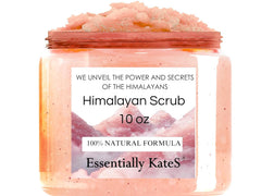 Essentially KateS gommage sel Himalaya – emballage élégant et pratique pour votre routine spa.