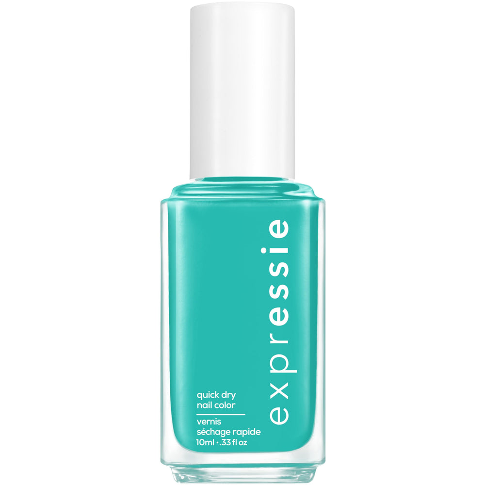 Essie Expressie Vernis bleu – séchage rapide et look vibrant.