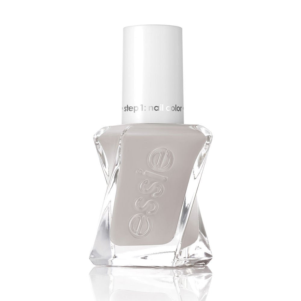 Essie Gel Couture Première Impression, bouteille raffinée, offre une brillance gel durable et un fini professionnel.