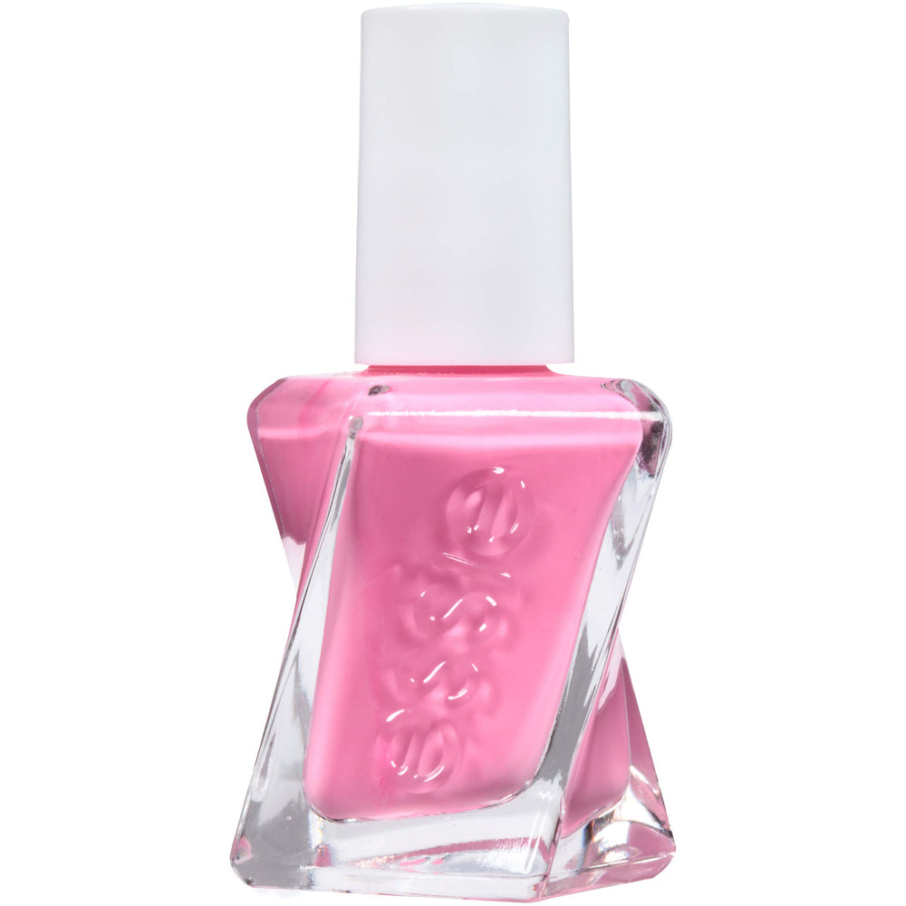 Essie Gel Couture bouteille Rose Haute Trot, couleur élégante et durable.