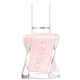 Essie Gel Couture, bouteille en gros plan montrant la couleur et le fini brillant.