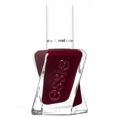 Essie Gel Couture Gala-vanting, bouteille élégante pour une application précise et une brillance durable.