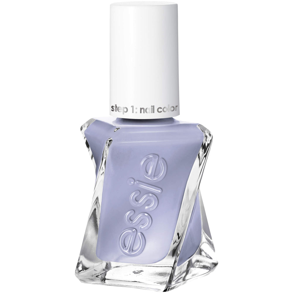 Essie Gel Couture Il était Une Fois, vernis gris glaçant offrant une tenue longue durée.