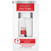 Essie Stay Longer vernis de finition flacon, protection longue durée et éclat.