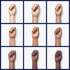 Deux couches de vernis Step Out of Line pour une couleur uniforme.