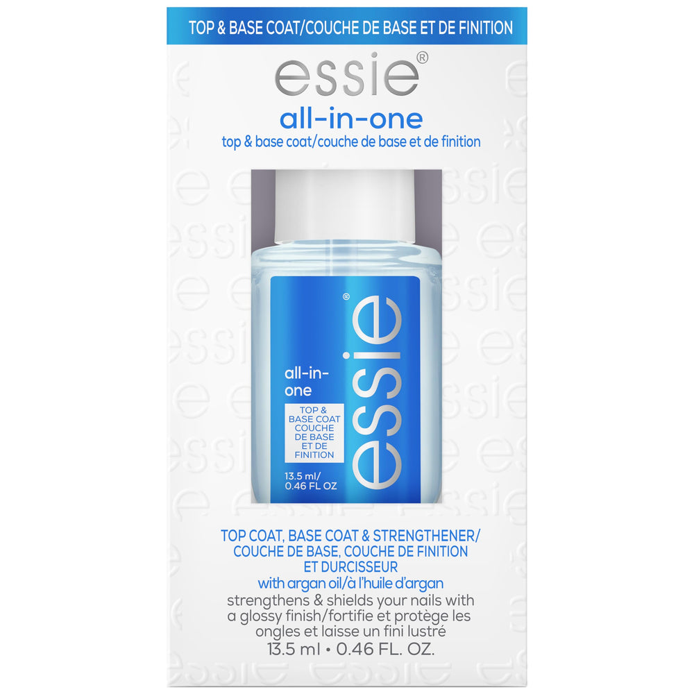 Essie Tout-en-Un Bouteille — brillance durable pour ongles