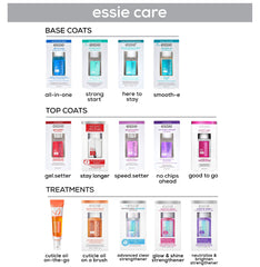 Logo végan 8-free Essie: sans cruauté et sans ingrédients animaux.