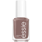 Vernis essie Crochet Away gris-brun crème, rendu élégant et durable.