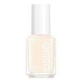 Vernis essie Going Steady avec brillance lustrante sur teinte ivoire lacté.