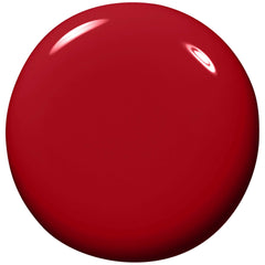 Vernis Essie teinte bas résilles – rouge crème intense.
