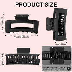 Pinces cheveux nuage noir classique ETANEAR maintien discret et efficace