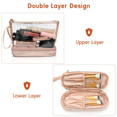 Ethereal sac-maquillage-portable-voyage : idéal pour les déplacements grâce à sa taille pratique.
