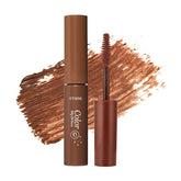 ETUDE Color My Brows applique la teinte rouge-brun sur les sourcils pour un effet défini