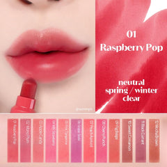 ETUDE Dear Darling Marker Tint Raspberry Pop texture légère et hydratante pour un fini brillant