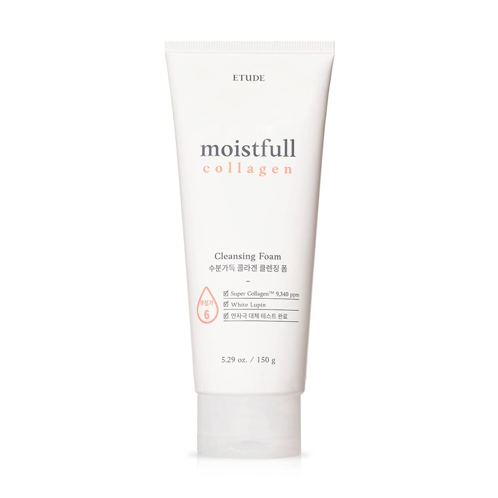 ETUDE Moistfull Collagen en mousse Nettoyage doux avec hydratation légère