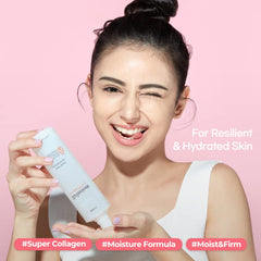 ETUDE Moistfull Collagen Toner, texture aqueuse rafraîchissante qui pénètre rapidement