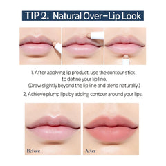 Etude Reborn Maker Contour Stick sculpting cheeks for subtle definition