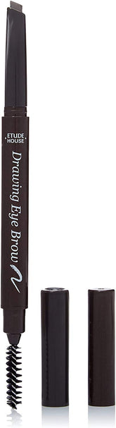 ETUDE Sourcils – crayon gris-brun 02 pour un tracé durable et naturel.