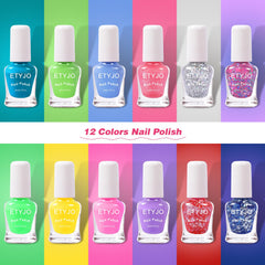 ETYJO vernis enfants séchage rapide en 3 minutes pour moins d'attente.