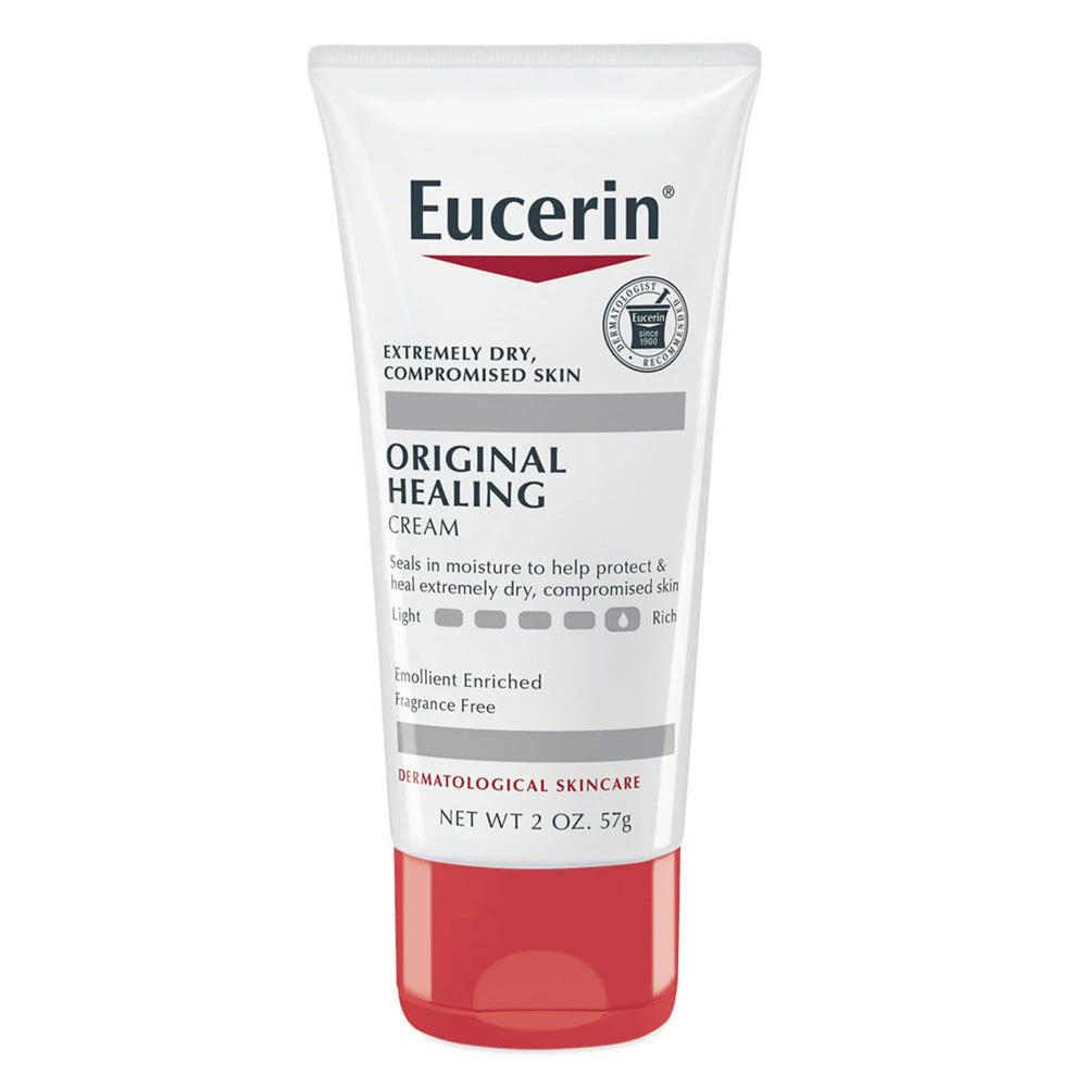 Crème Originale Guérison Enrichie d’Eucerin dans le pot, hydratation durable.