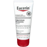 Crème Eucerin Original Healing Rich en pot lot de 3, hydratation durable.