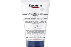 Eucerin UreaRepair, flacon 100 ml prêt à hydrater les pieds secs.