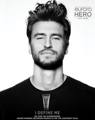 Eufora Hero Men – Massage cuir chevelu stimule circulation et vitalité.