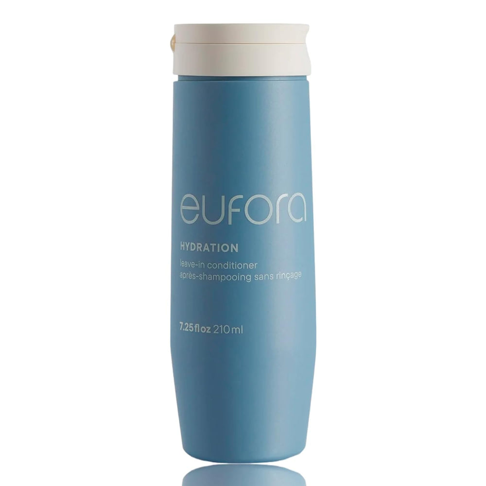 Eufora Hydration, bouteille de soin pour cheveux, hydratation légère sans alourdir.