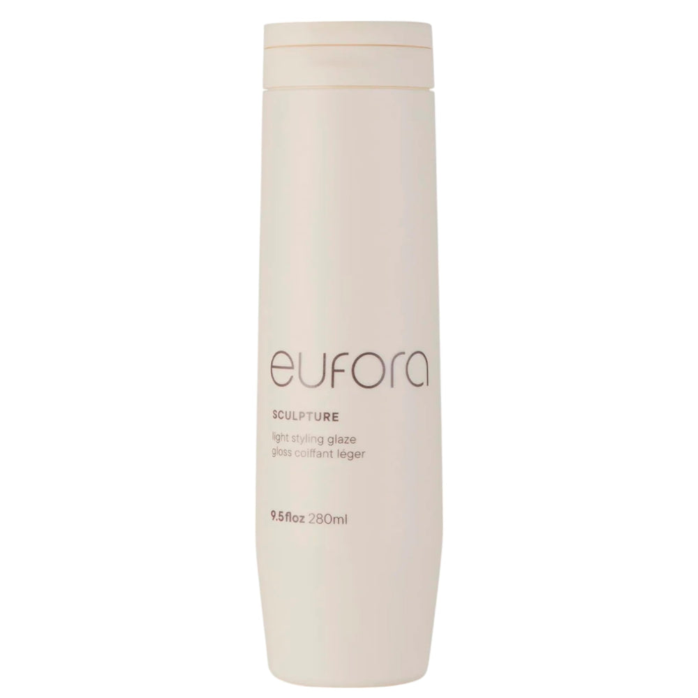 Eufora Sculpture Light Glaze, bouteille à verse, offre une tenue légère à moyenne.